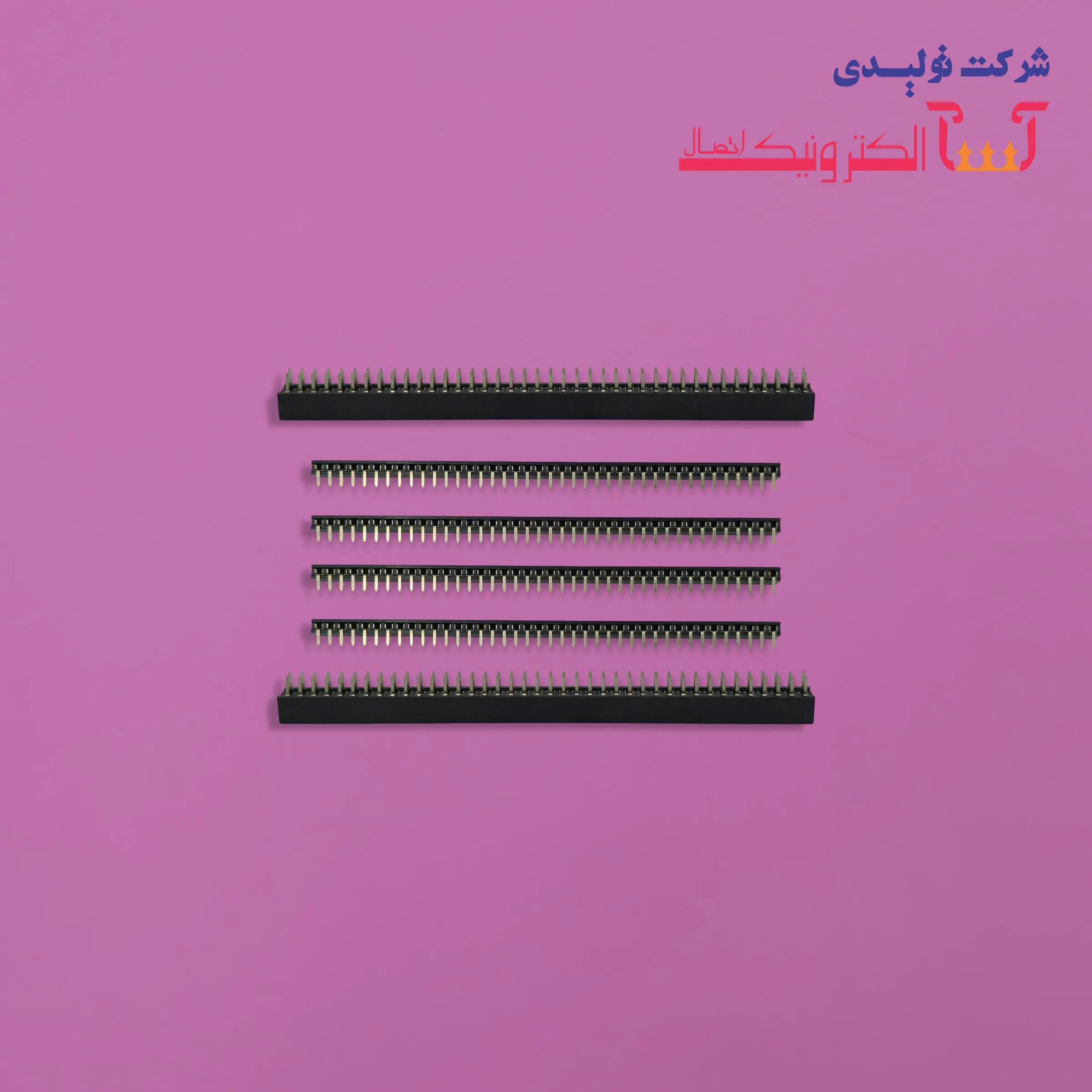 پین هدر مادگی 1.27mm